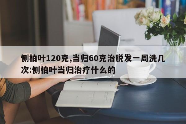 侧柏叶120克,当归60克治脱发一周洗几次:侧柏叶当归治疗什么的
