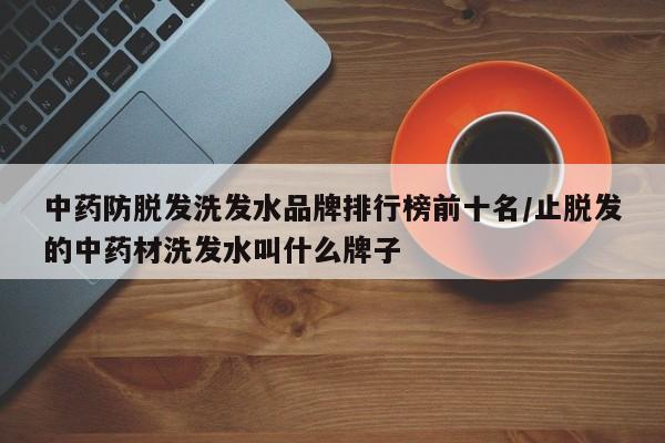 中药防脱发洗发水品牌排行榜前十名/止脱发的中药材洗发水叫什么牌子